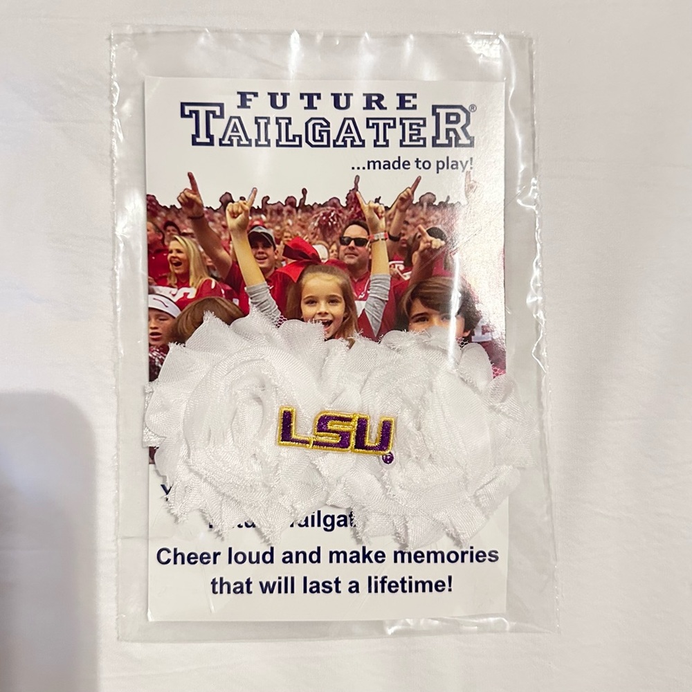 NEW LSU Baby Girl Headband